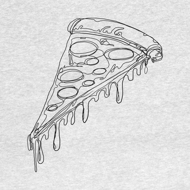 Pizza scribble by RageInkAge